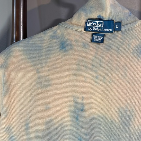 Ralph Lauren men Large 100% cotton artisan dyed.  One of a kind! Polo - Picture 11 of 17